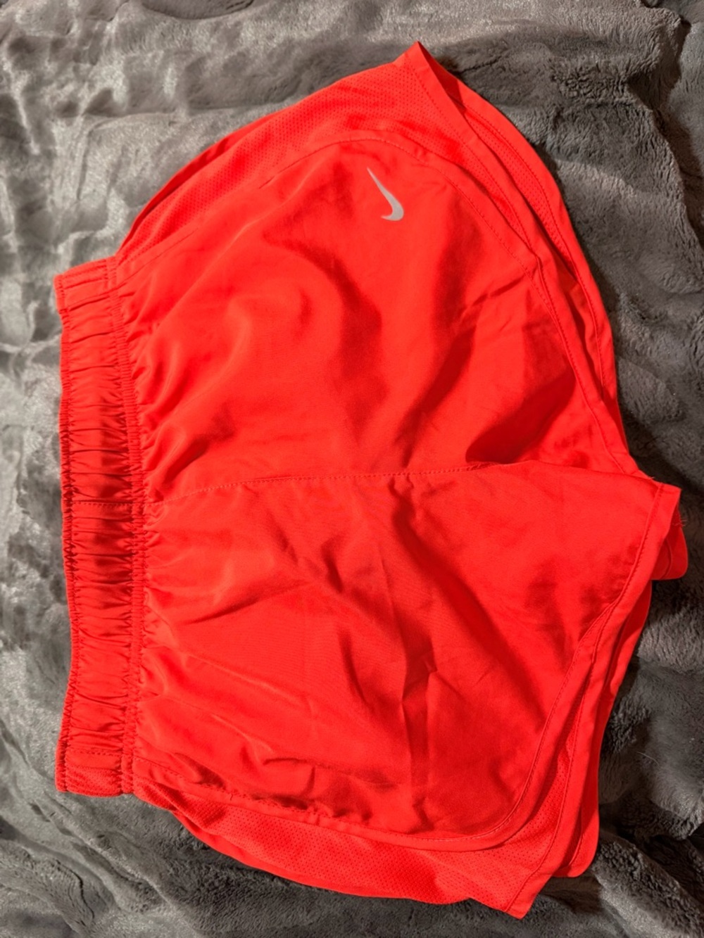 Nike Bright Red Dri-FIT Athletic Shorts